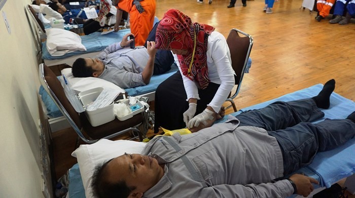 DSLNG, Perusahaan Terbanyak Mendonorkan Darah Untuk PMI Banggai